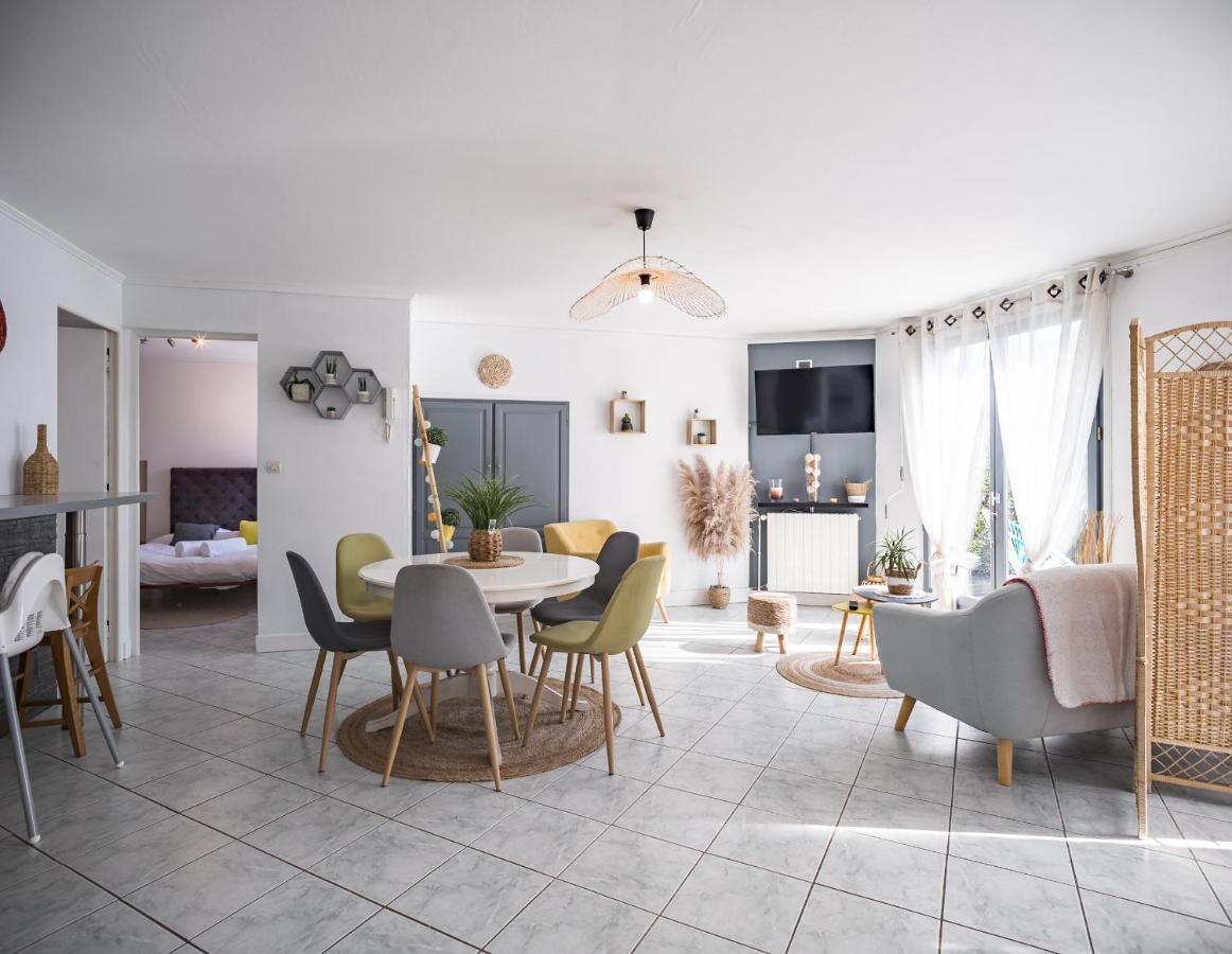 Sun House - Terrasse Parking Prive Gratuit Apartment Troyes Ngoại thất bức ảnh
