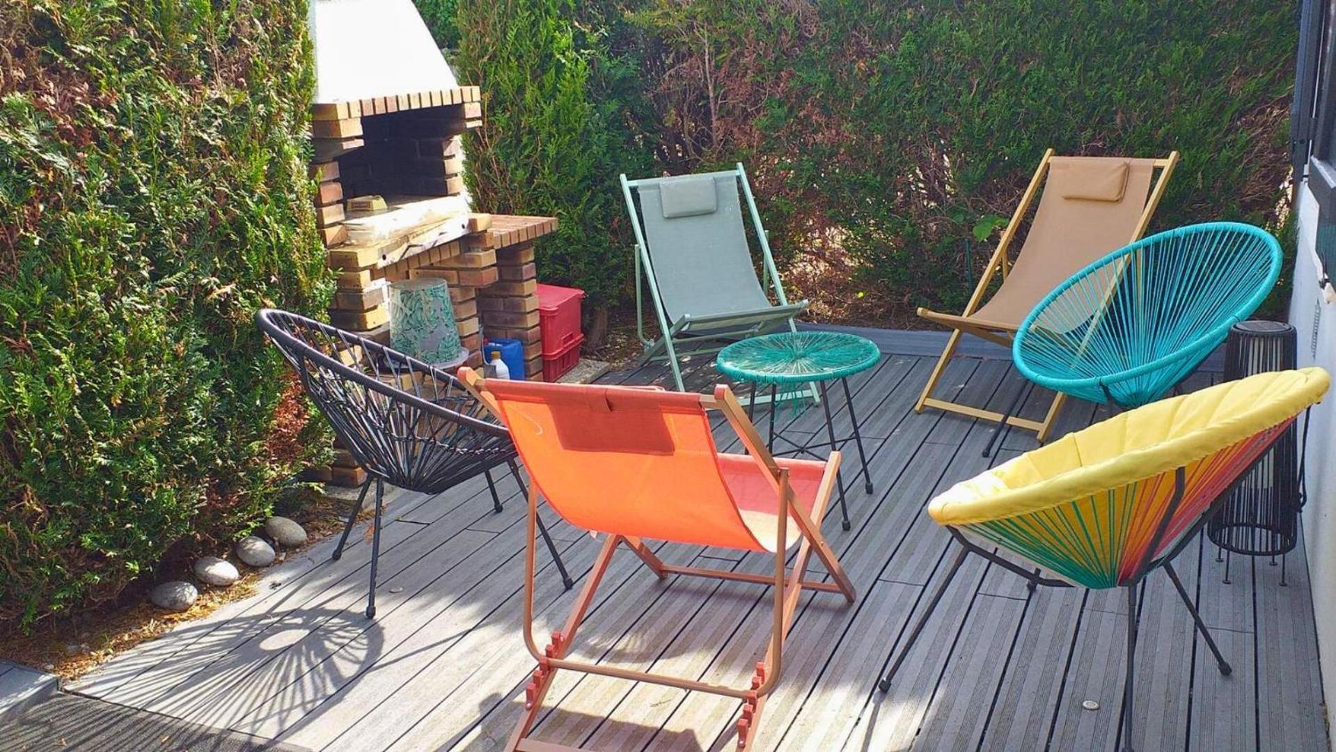 Sun House - Terrasse Parking Prive Gratuit Apartment Troyes Ngoại thất bức ảnh